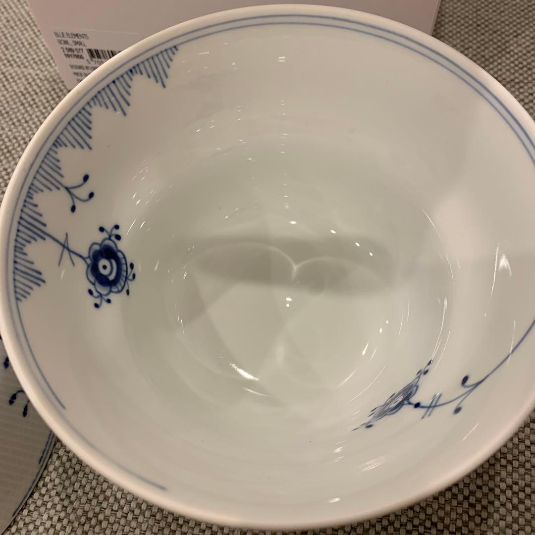 ロイヤルコペンハーゲン ブルーエレメンツ ボウル 鉢 深皿 直径約14cm