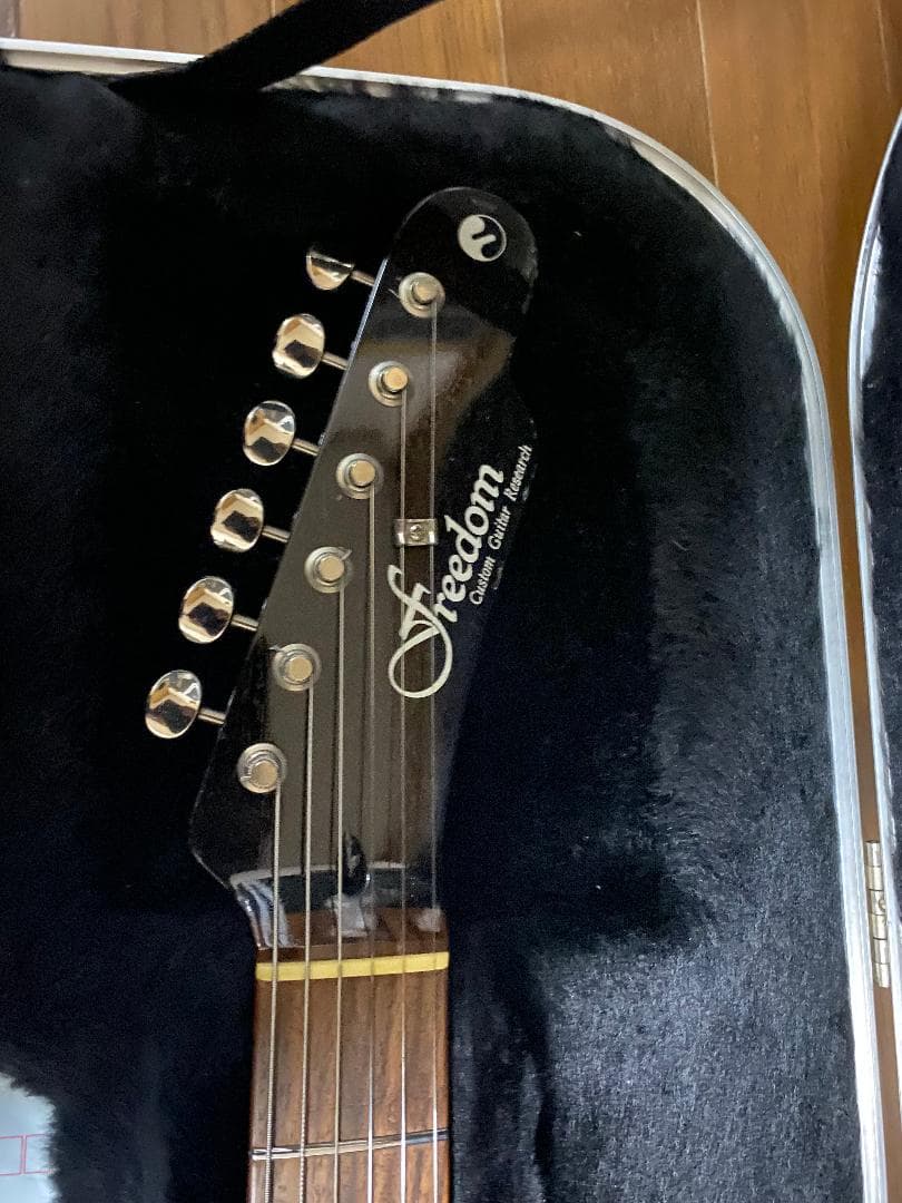 FREEDOM CUSTOM GUITAR BLACK PEPPER ケース付 - メルカリ