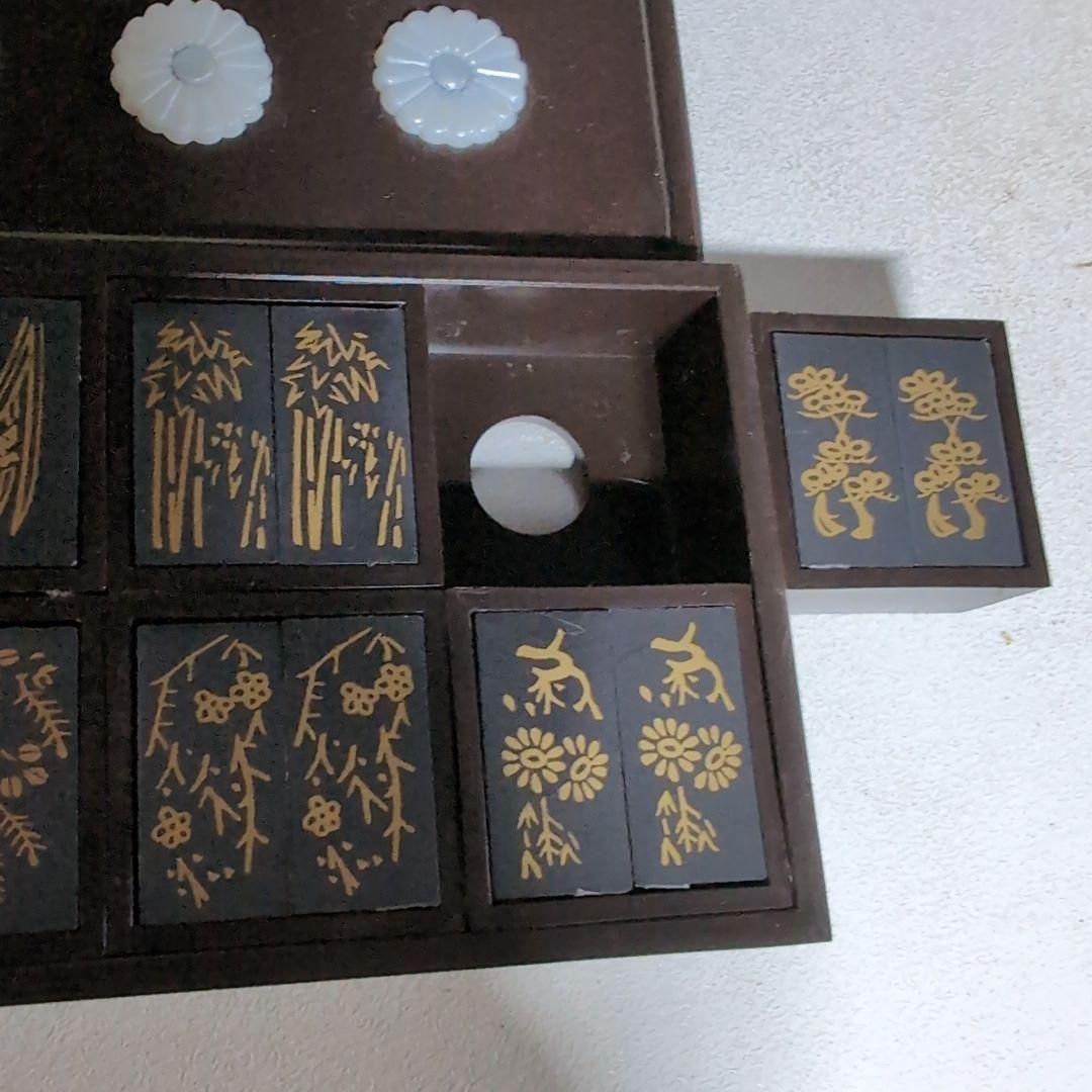 香道具志野流 十種香札銀葉盤 樹脂製