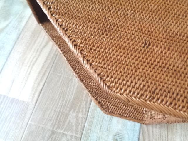 マガジンラック●無地●アタ●バリ島●1045.2●ブックケース●アジアン雑貨