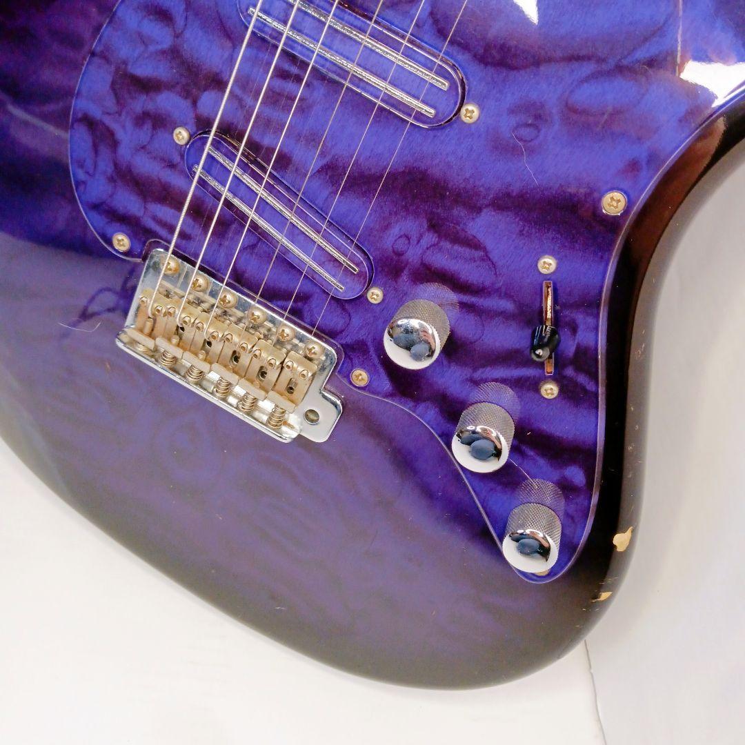 FERNANDES フェルナンデス ARS-650 シングル パープル ストラト - メルカリ