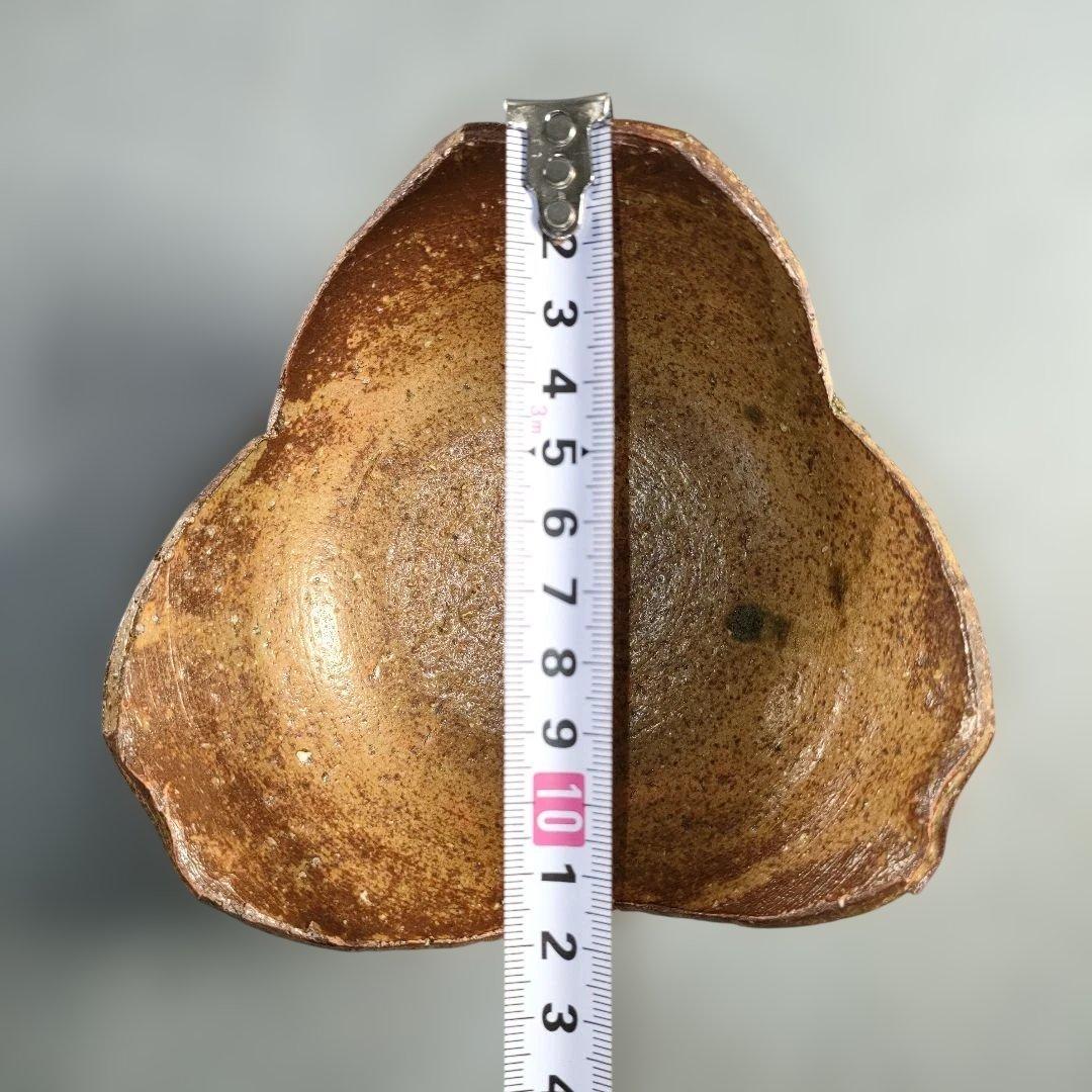 A1348-9/楽山窯/長岡住右衛門/割山椒向付5客/銘々皿/飾鉢/懐石道具/