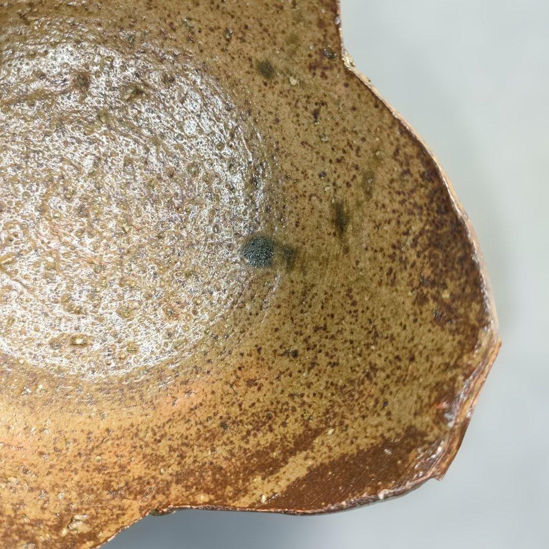 A1348-9/楽山窯/長岡住右衛門/割山椒向付5客/銘々皿/飾鉢/懐石道具/