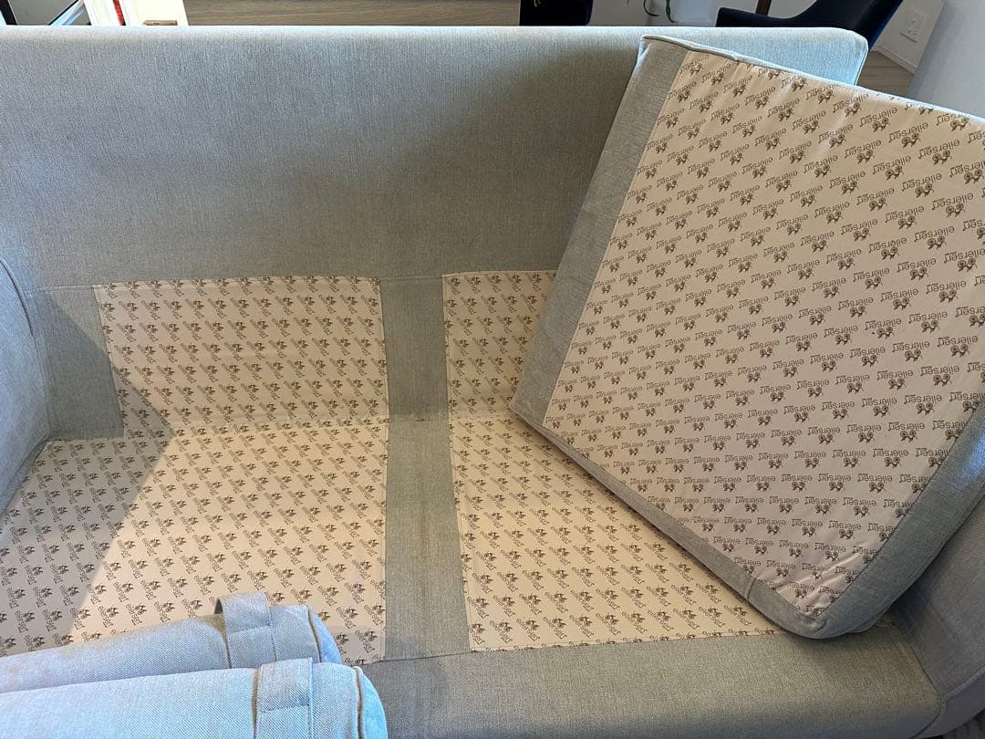 ⭐︎min様専用⭐︎eilersenベージュ 2人掛けソファ - メルカリ