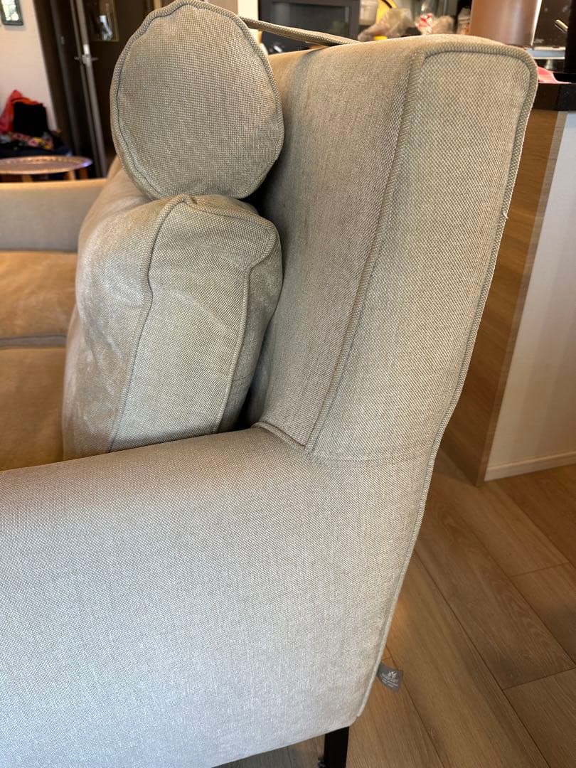 ⭐︎min様専用⭐︎eilersenベージュ 2人掛けソファ - メルカリ