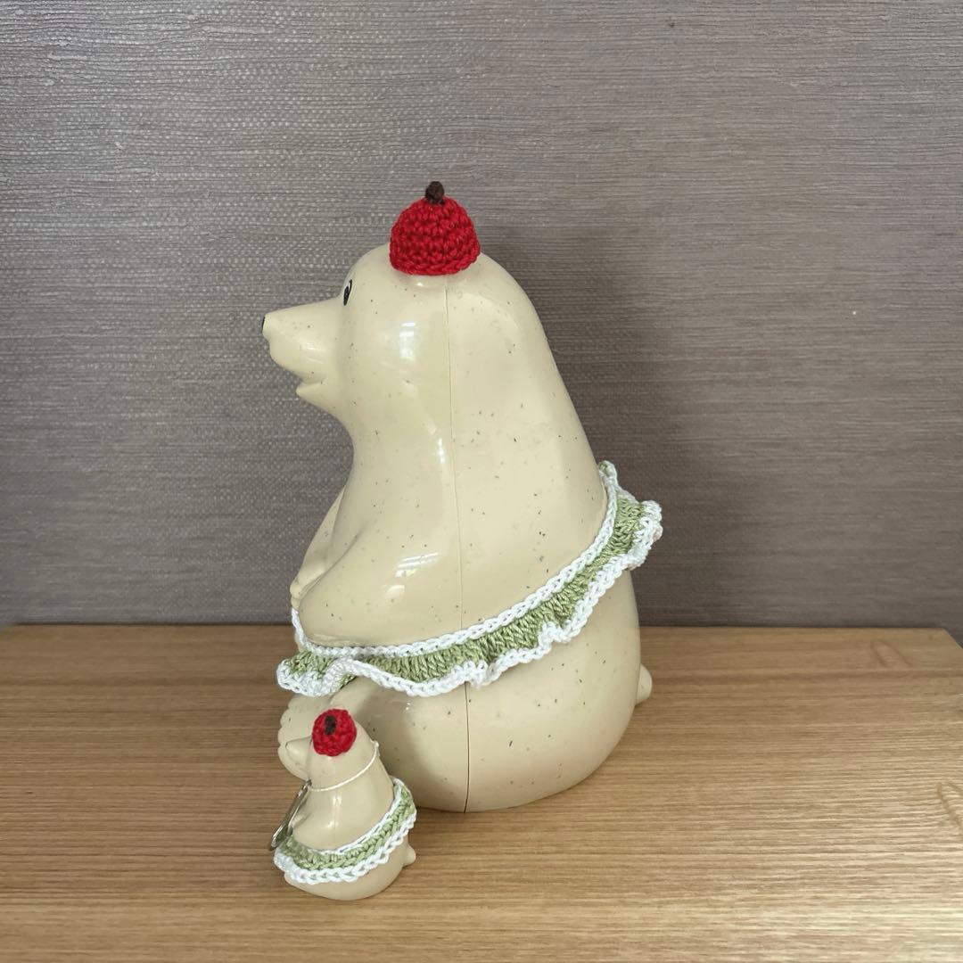 しろくま貯金箱&ガチャしろくま　メロンソーダ 4点セット