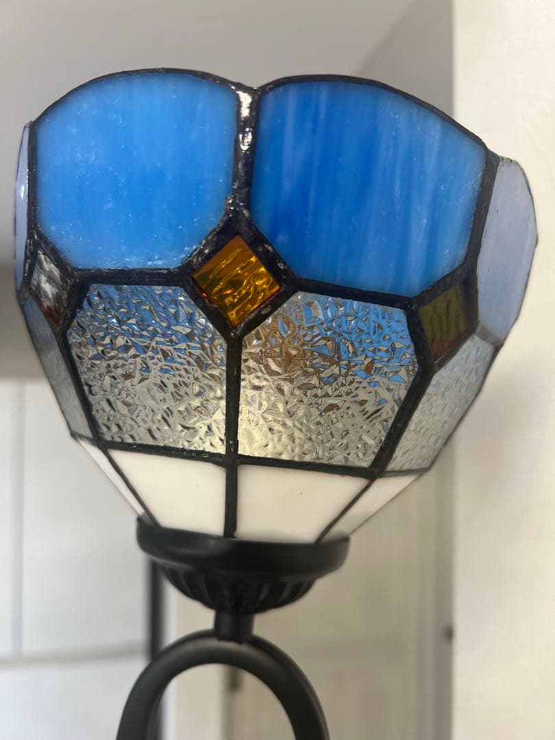 3灯ステンドグラスシャンデリア