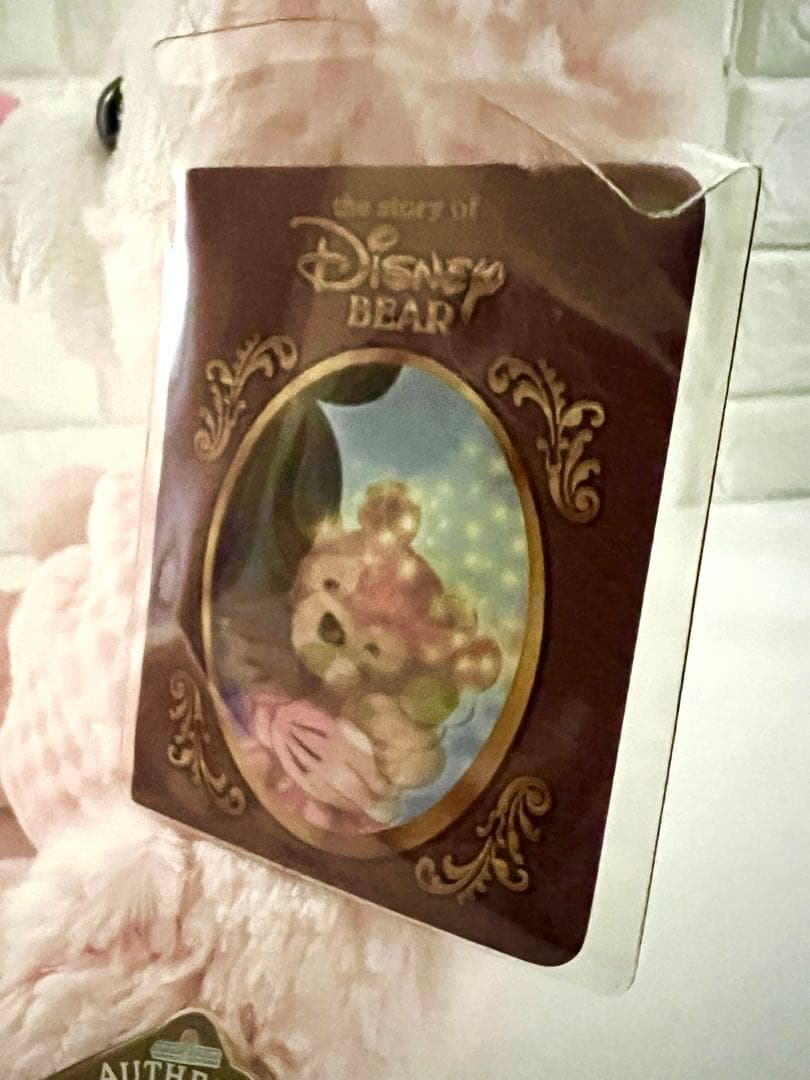 WDWディズニーベア プリンセスダッフィー ワッフルダッフィー ピンク