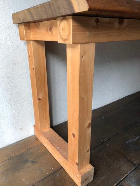 無垢 ウォルナット テーブル 特注品 値下げしました❗️