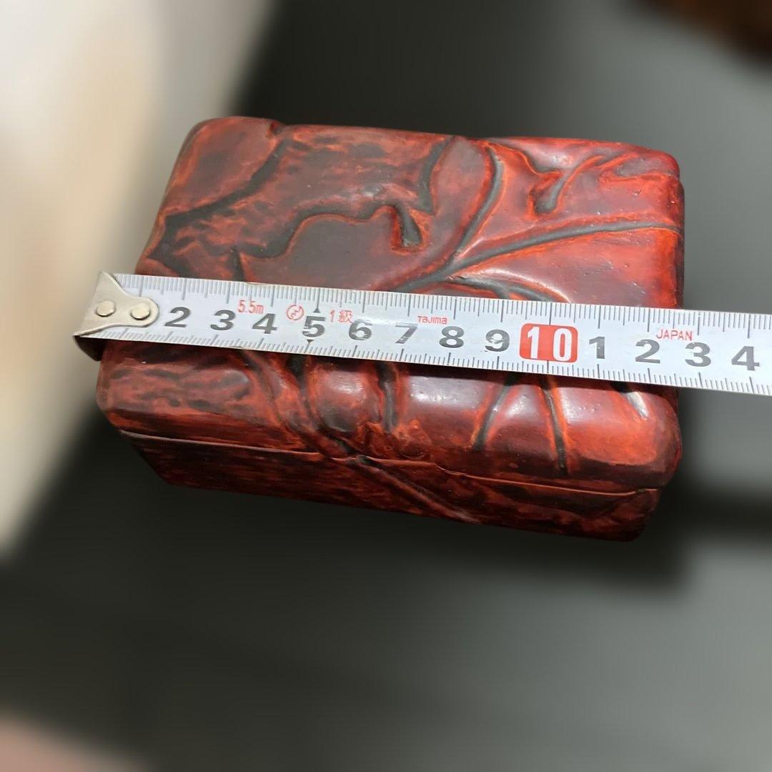 2-46)秋田各館 伝統工芸KUSANAGI桜皮細工 鎌倉彫小物入れ - メルカリ