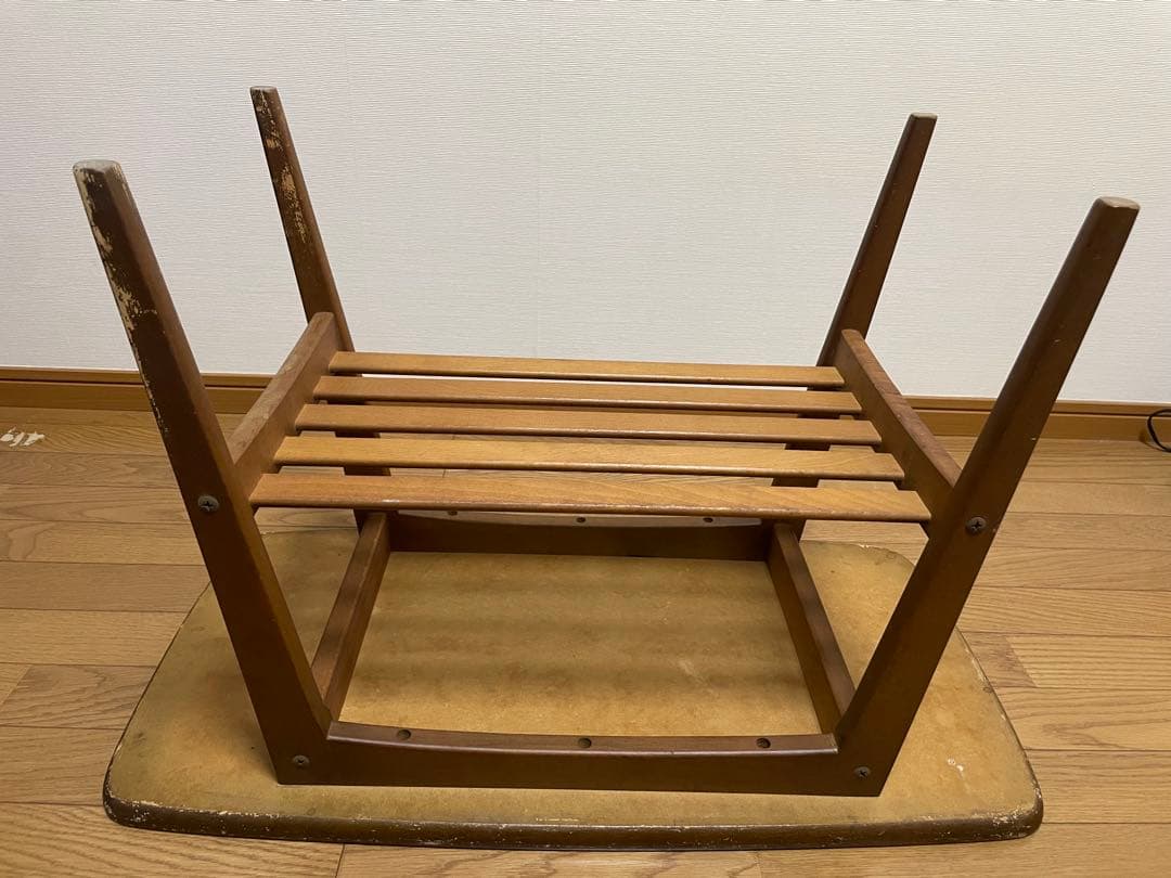 木製　センターテーブル　昭和レトロ　古家ミッドセンチュリー