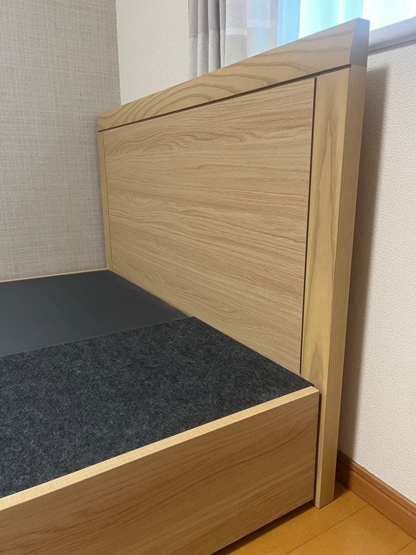 セミダブルベッドフレーム　シモンズ　シエラフラット【コナナ】