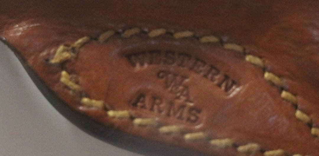 超貴重ウェスタンアームズ(WA)製 ワルサーPPK用ショルダーホルスター 茶革