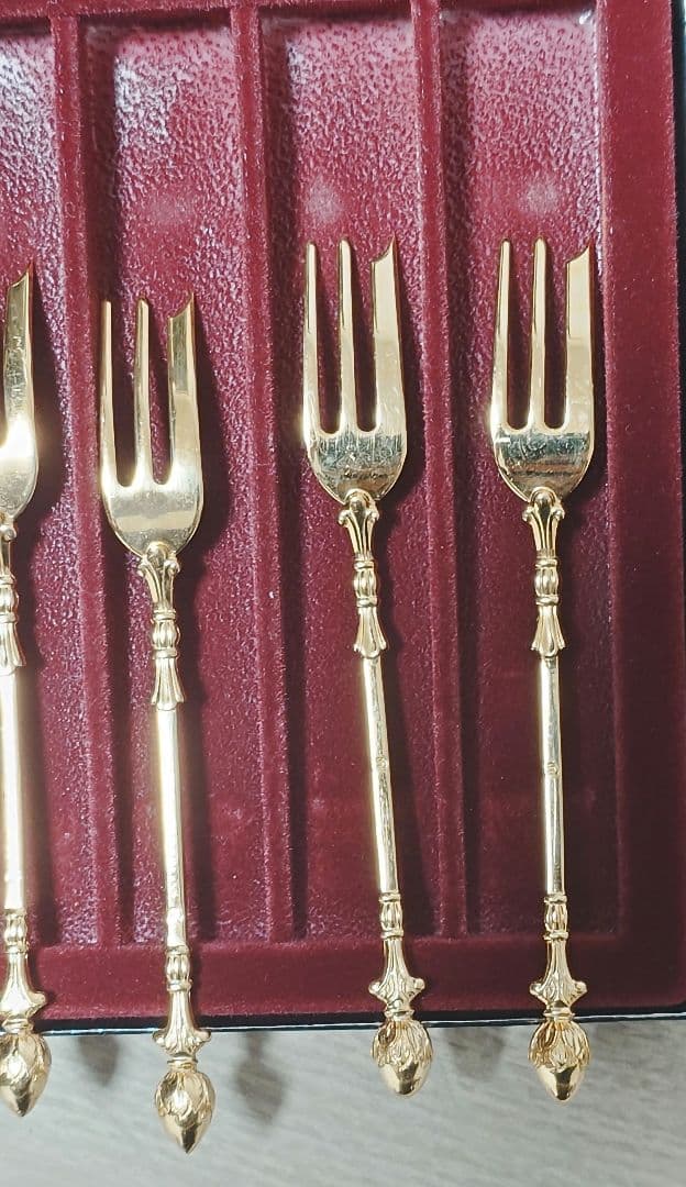 CHRISTOPH WIDMAN フォーク セット ゴールド デコルクラシック