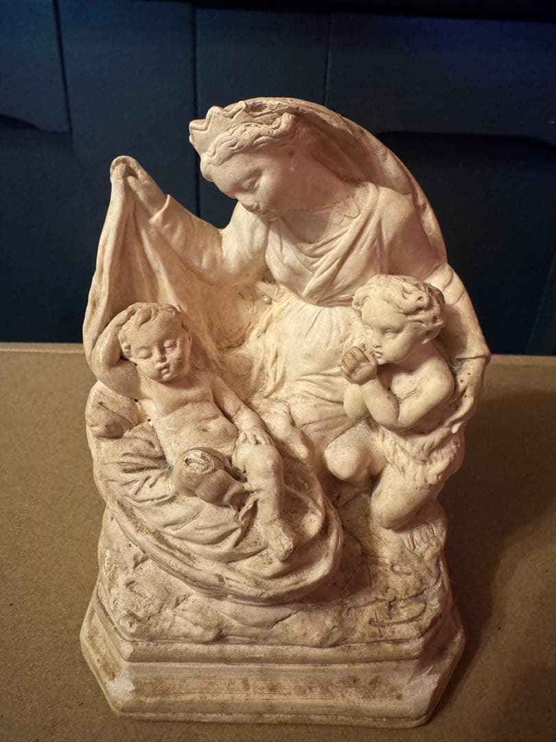 マリア　母子像　アンティーク