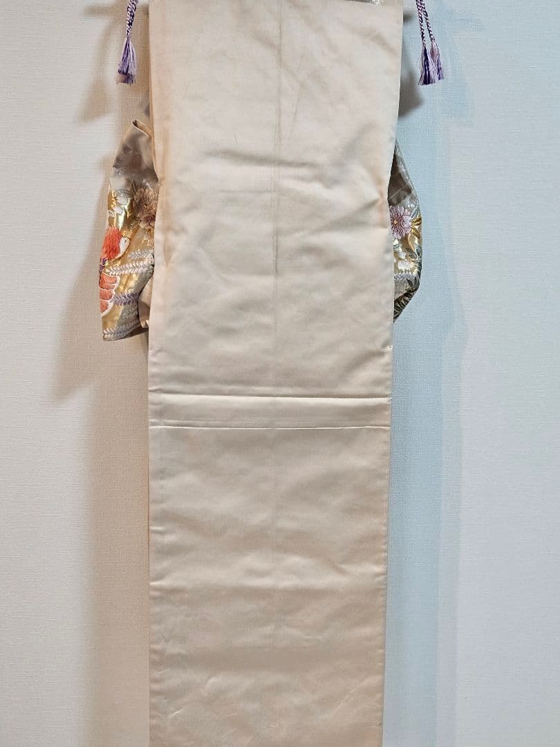 タペストリー　正月飾り　帯飾り　ハンドメイド　手作り　正月掛け軸　リメイク