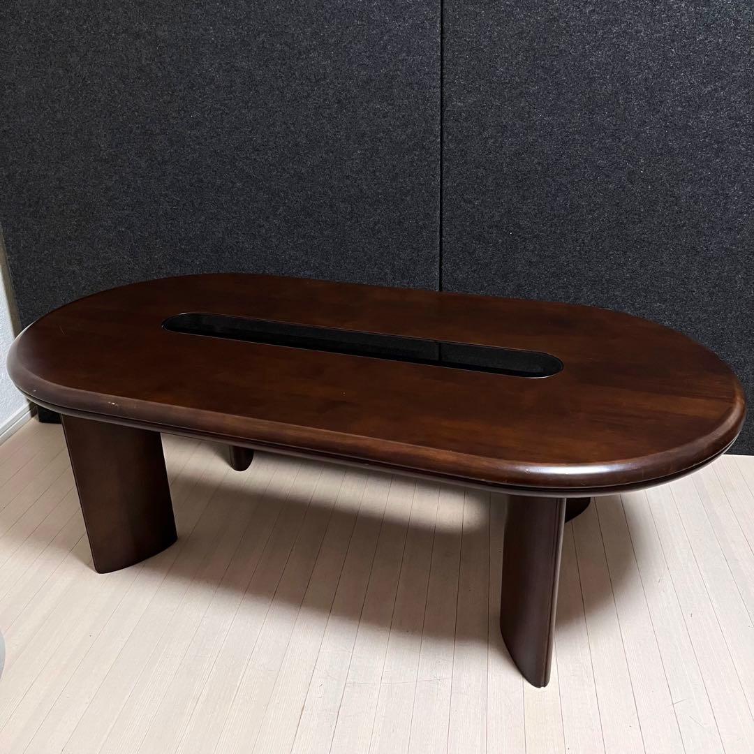 maruni マルニ木工　センターテーブル　ガラステーブル　ローテーブル　天然木