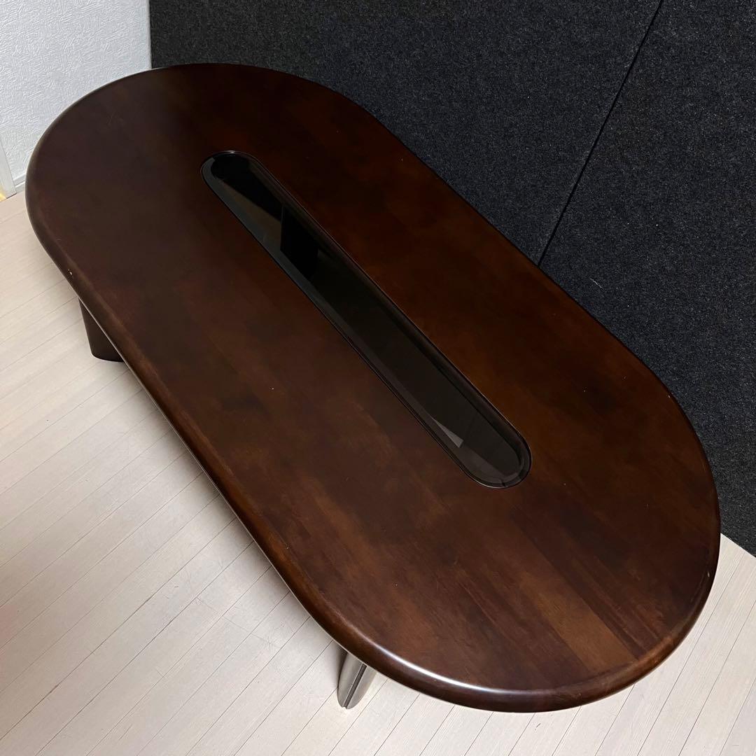 maruni マルニ木工　センターテーブル　ガラステーブル　ローテーブル　天然木