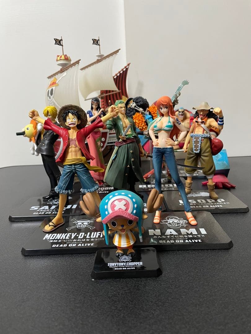ワンピース フィギュア セット麦わらの一味 ㉛ - メルカリ