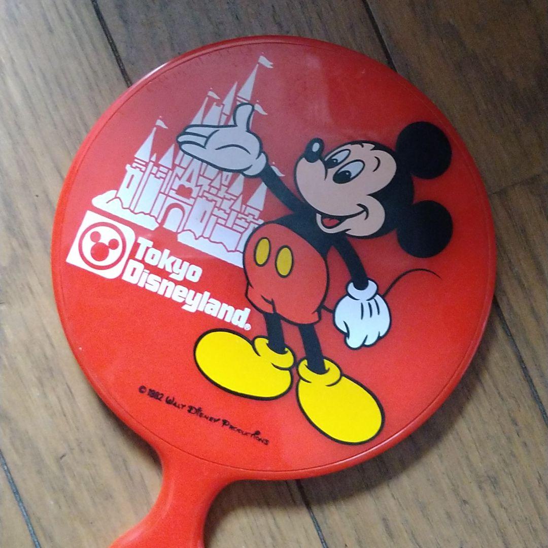 ディズニー】手鏡（大サイズ）ミラー レトロディズニー1982年 - メルカリ