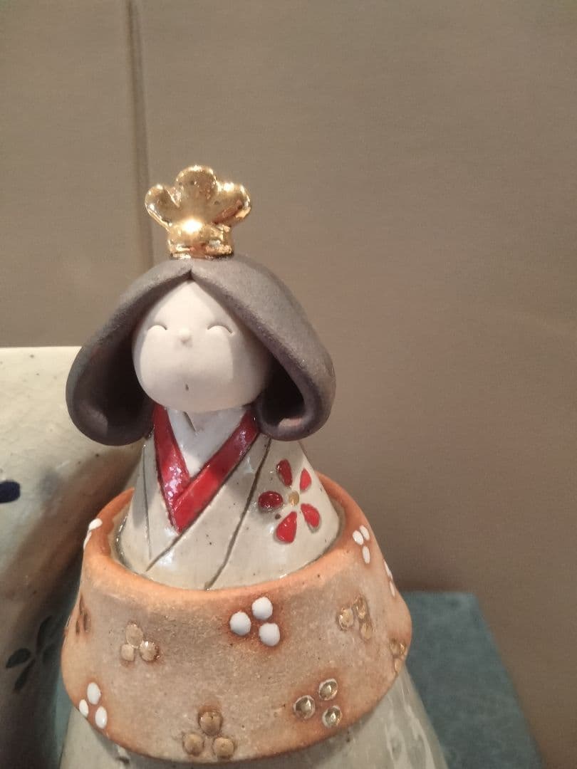 良品（good item） 雛人形（Hina doll） 陶器 作家、西崎和子 - メルカリ