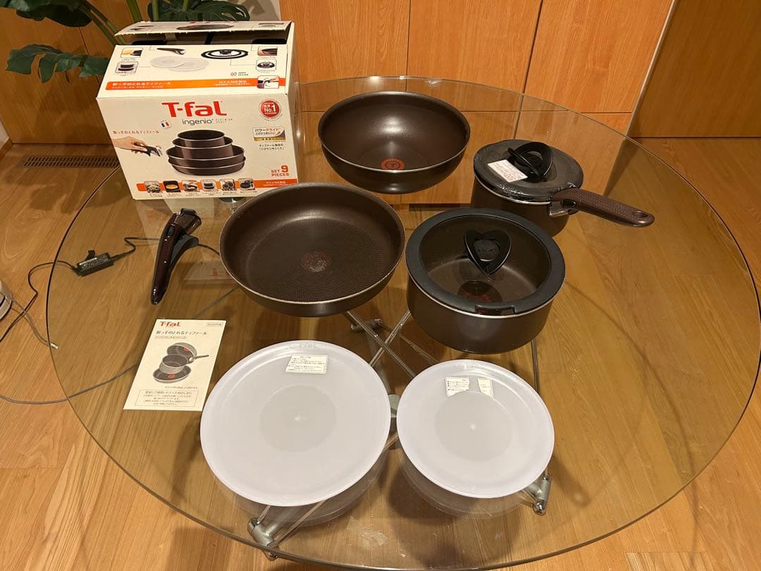T-fal ティファール 9点セット L21590 ガス火専用 - メルカリ