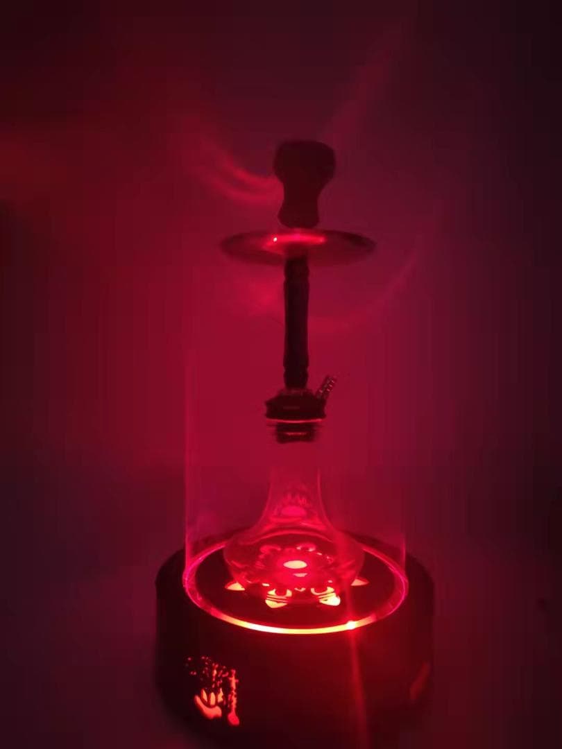 シーシャ シーシャ台　スタンド 台 本体 炭  水タバコ 台座 レッド A