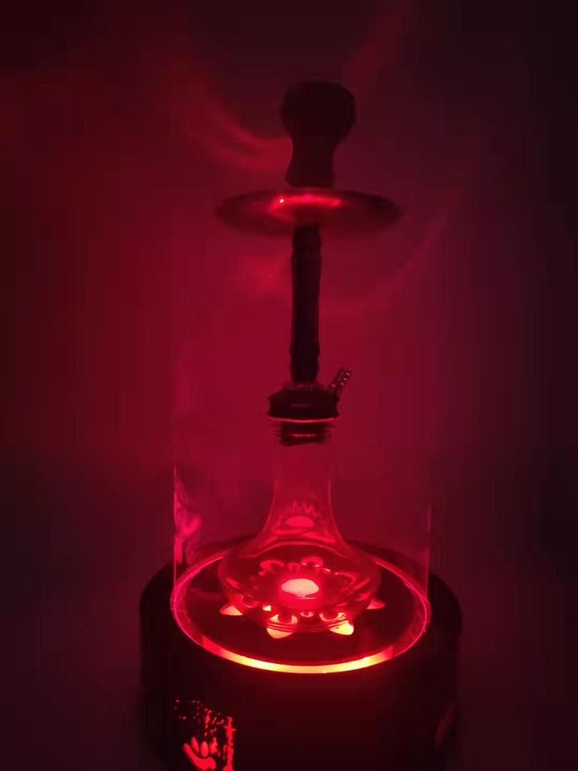 シーシャ シーシャ台　スタンド 台 本体 炭  水タバコ 台座 レッド A