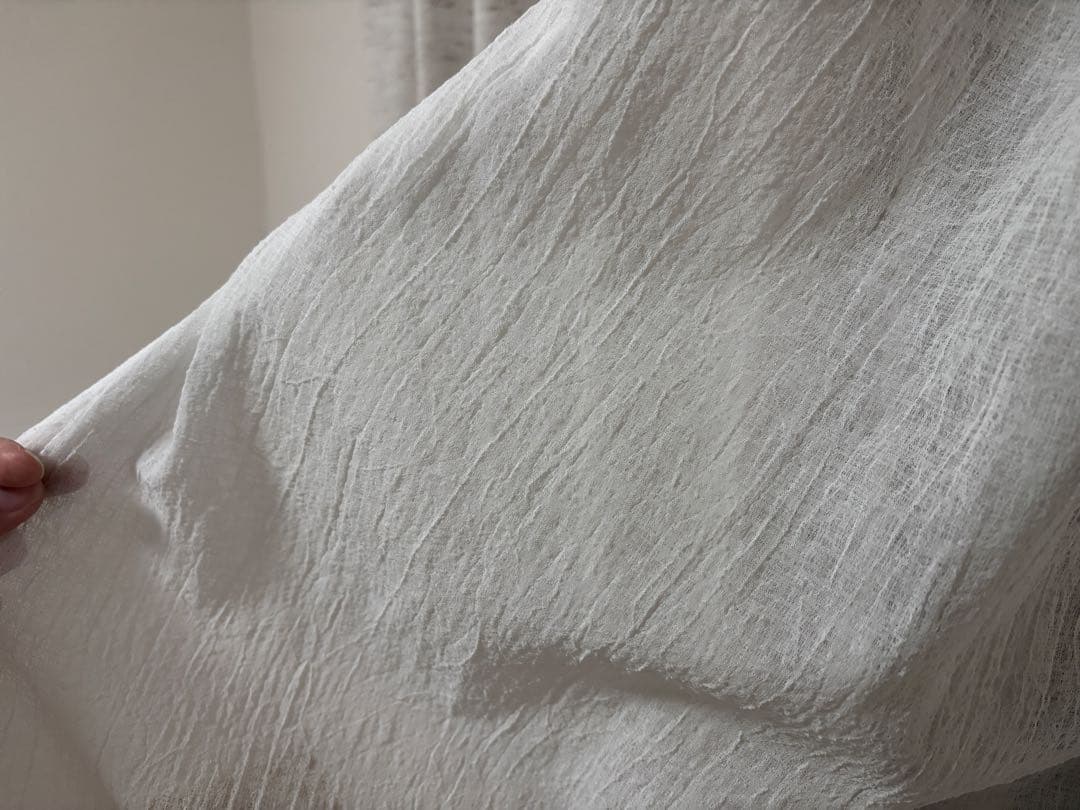 腰窓用カーテン×レース　2組（内1組遮光）