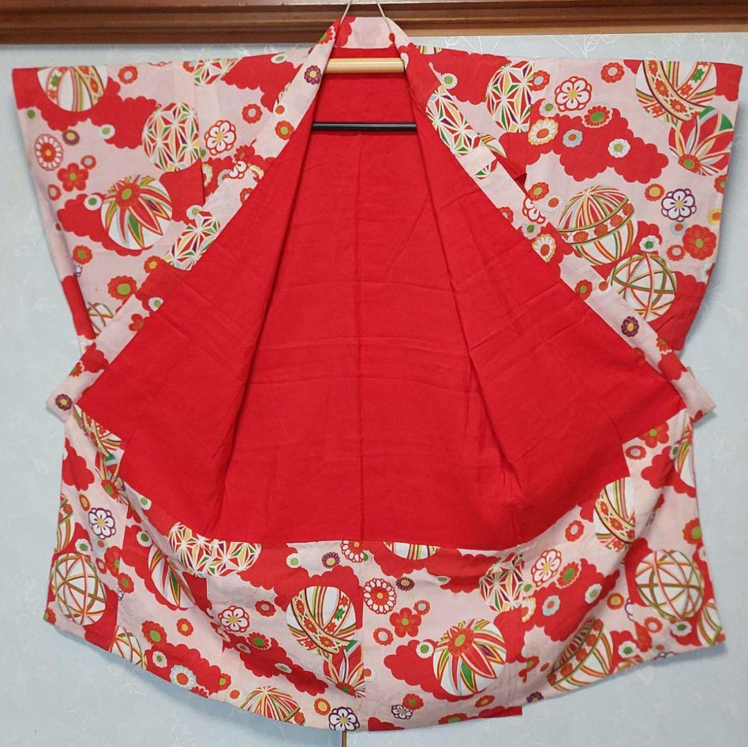 NA88アンティーク子供着物七五三着丈109センチ裄丈55センチ