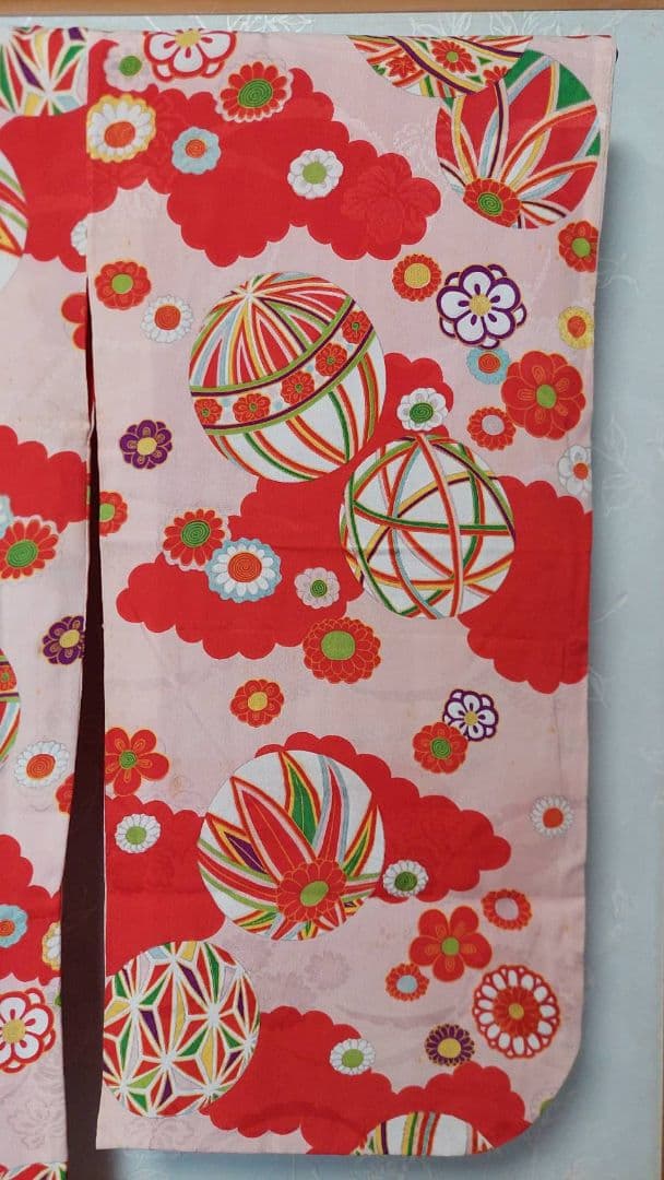 NA88アンティーク子供着物七五三着丈109センチ裄丈55センチ