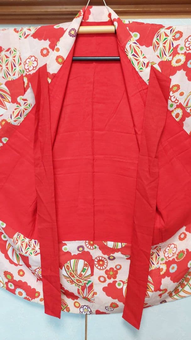 NA88アンティーク子供着物七五三着丈109センチ裄丈55センチ