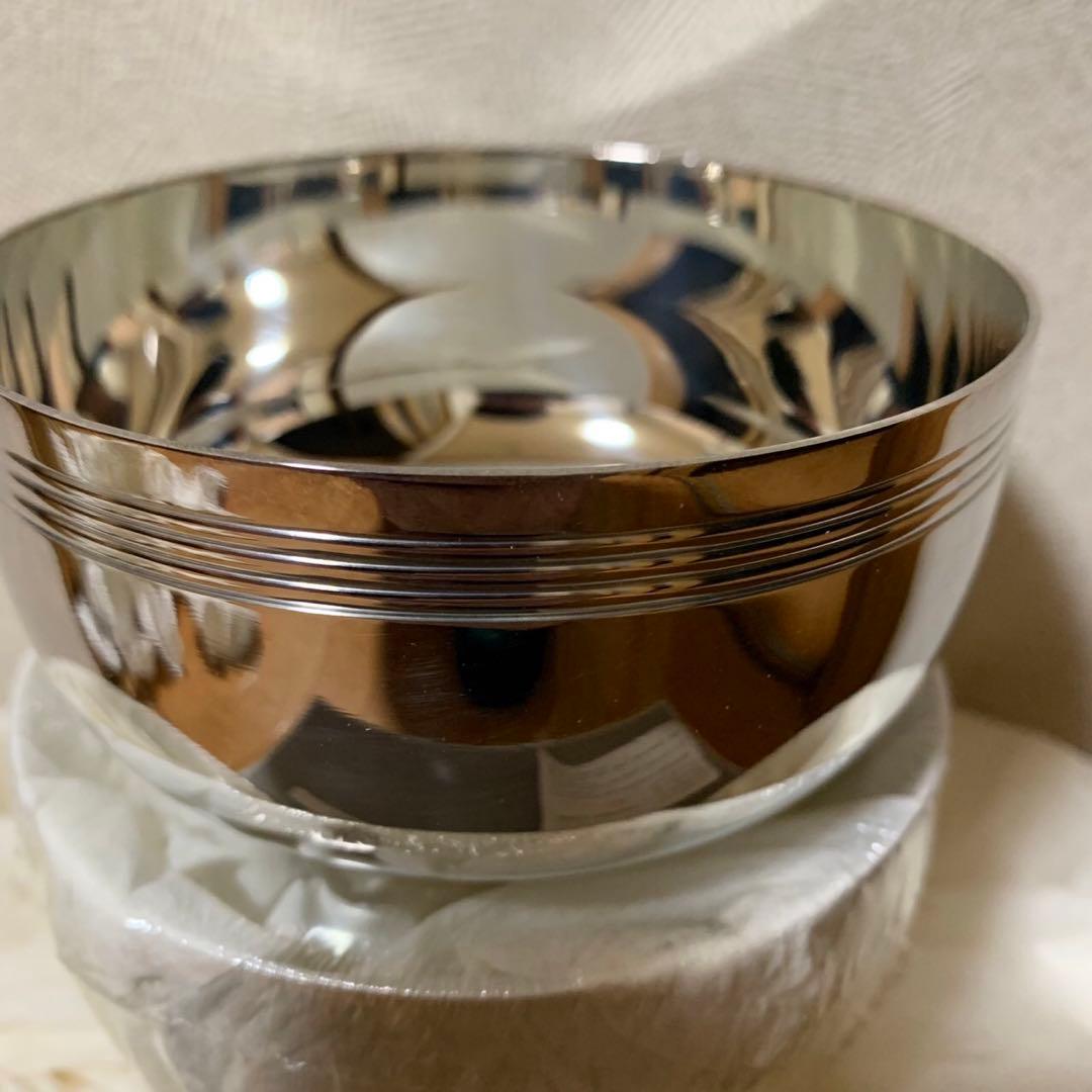 未使用 ピュイフォルカ フィンガーボウル 4個セット シルバー