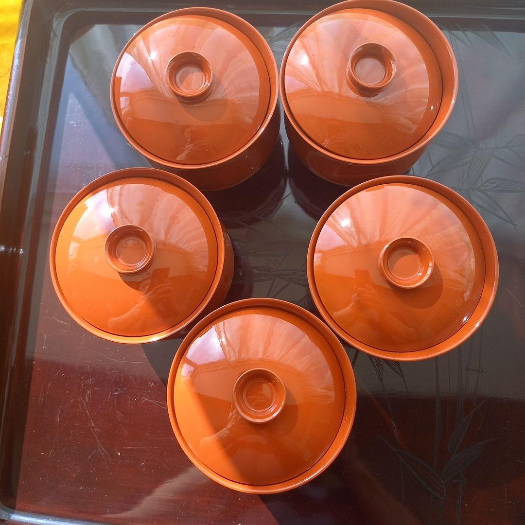 山中漆器 小吸物椀5客揃 加賀金彩 金箔五草花 - メルカリ