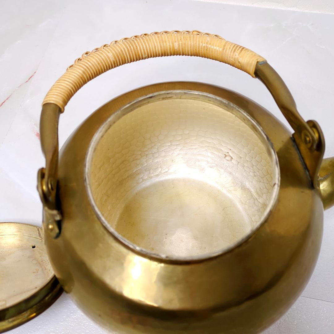 京都 有次 特製 真鍮 やかん 2.2L 底の厚さ1mm