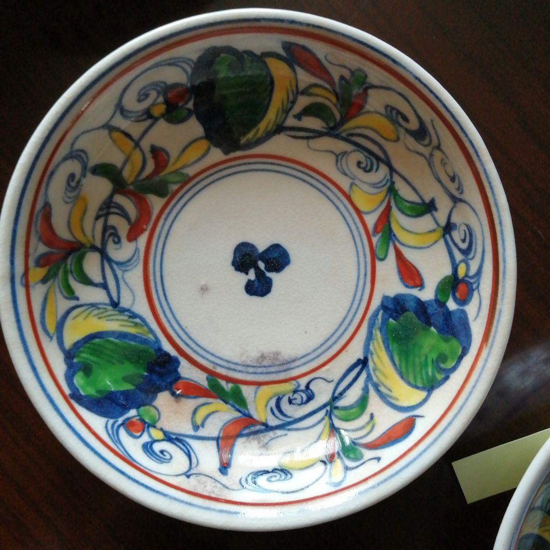 京焼　浅見五郎介　阿蘭陀手小皿　10枚　11.4cm