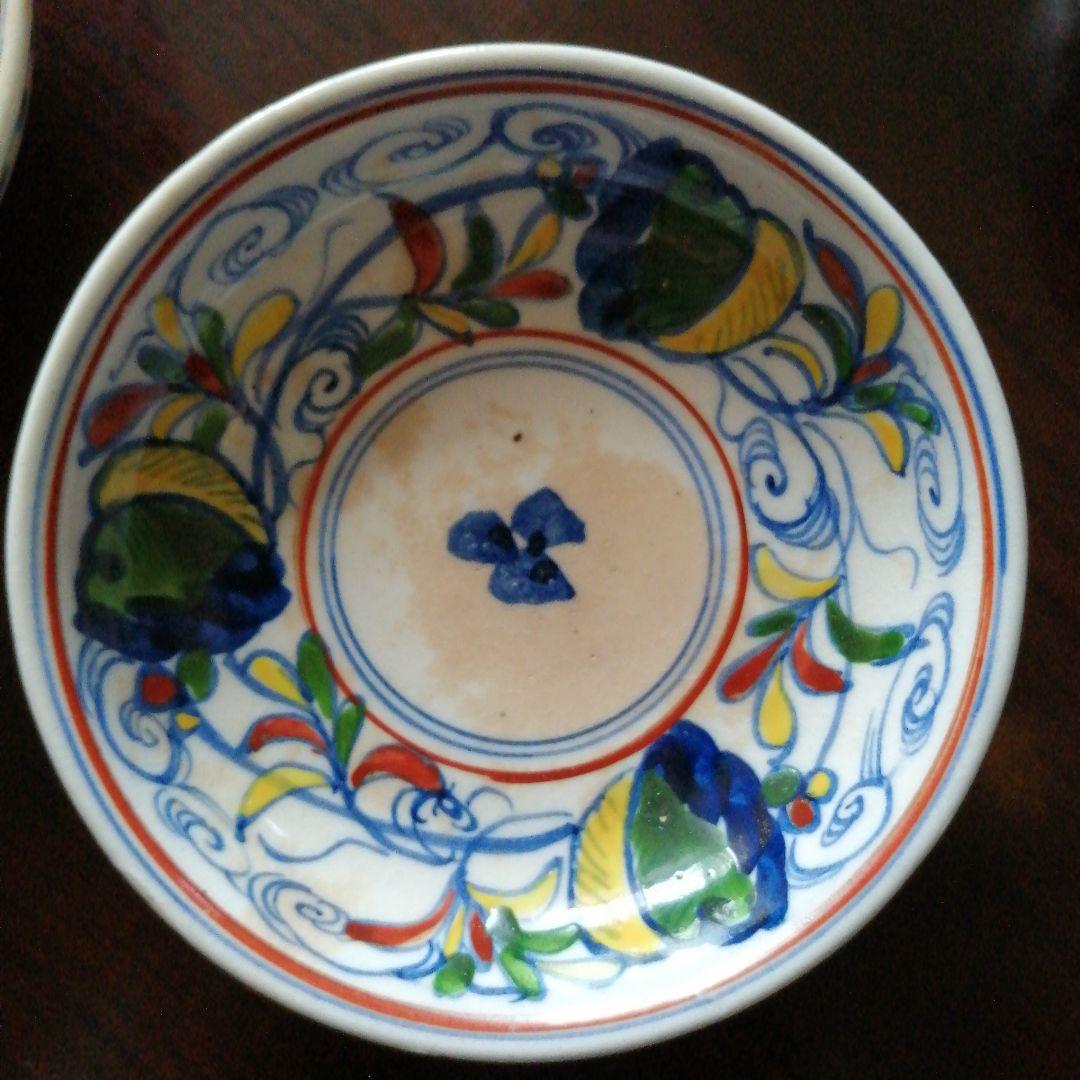 京焼　浅見五郎介　阿蘭陀手小皿　10枚　11.4cm