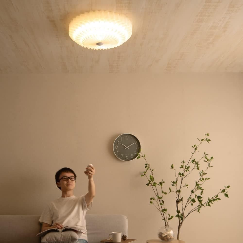 【M1637-144-107】Scelto 花型シーリングライト 調光調色