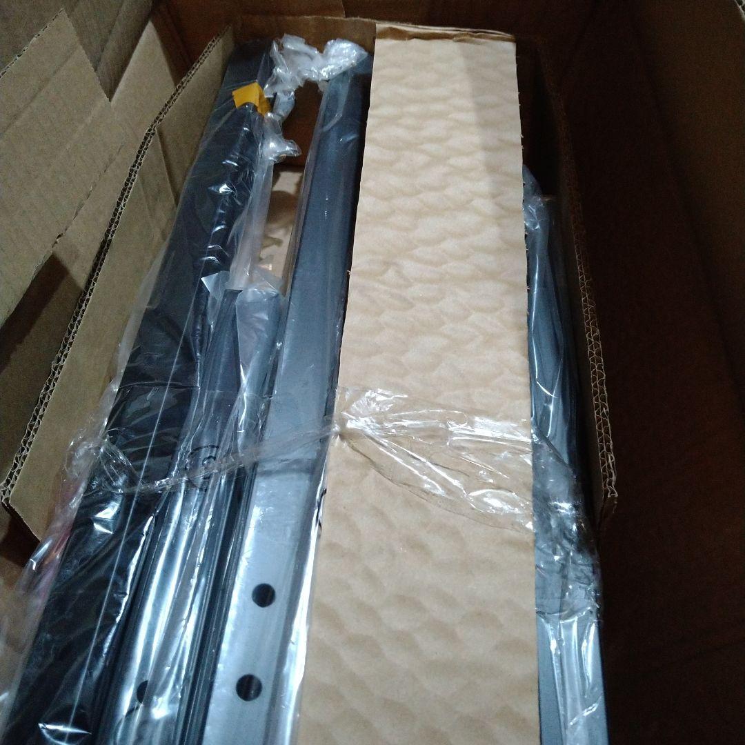 【未開封品】ニトリ つっぱりラック カエサル ミドルブラウン 60MBR　②