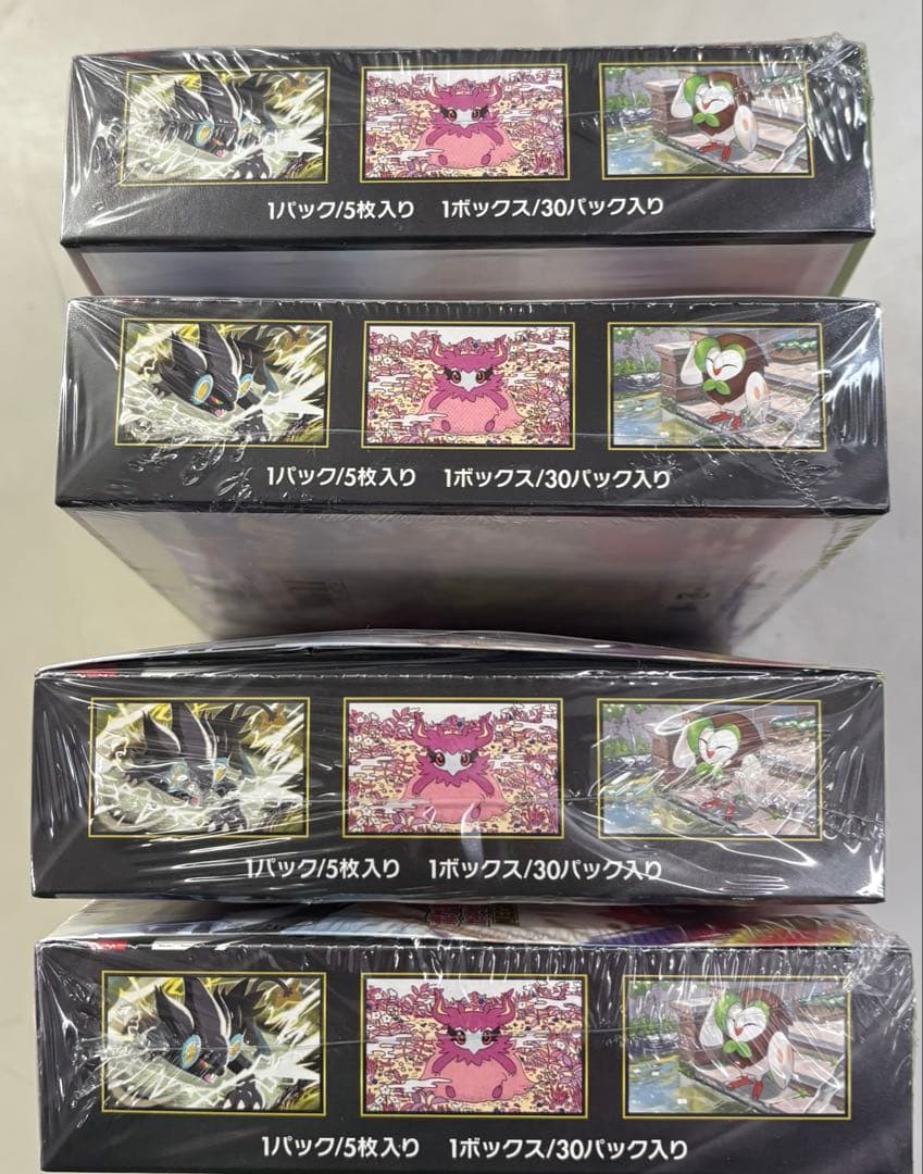 ポケモンカード ムニキスゼロ 4BOX - メルカリ