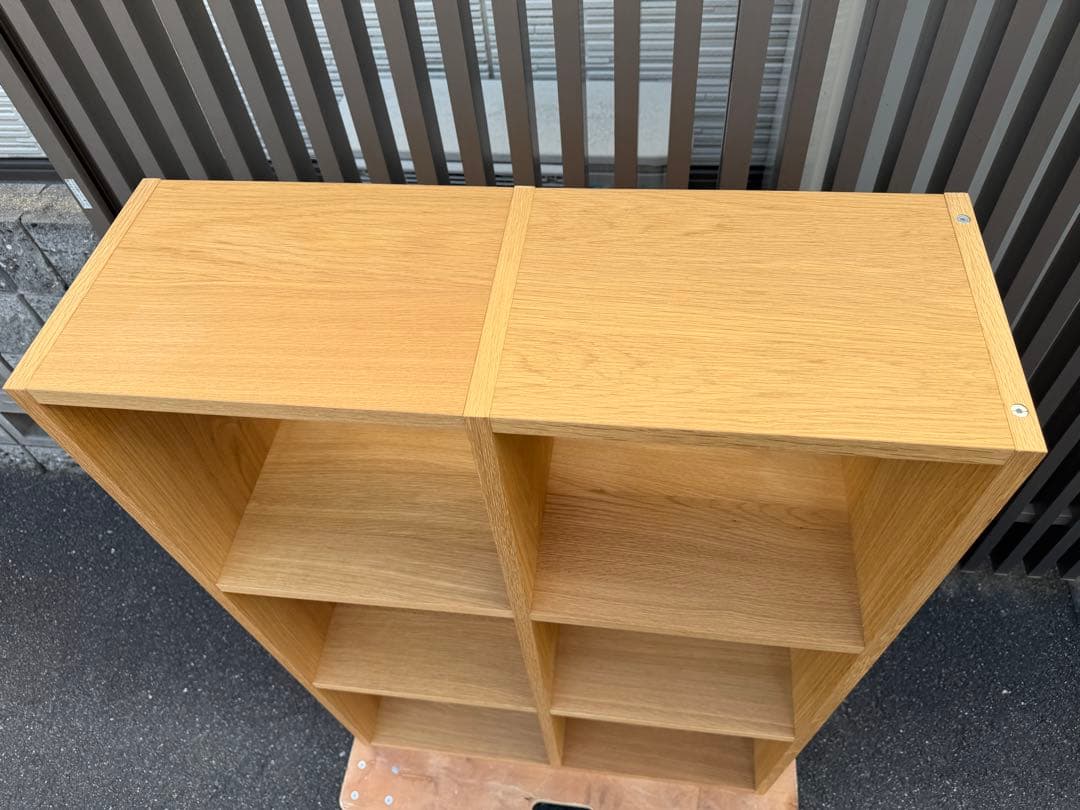 無印良品 スタッキングシェルフ 2×3 オーク材 定番 人気家具