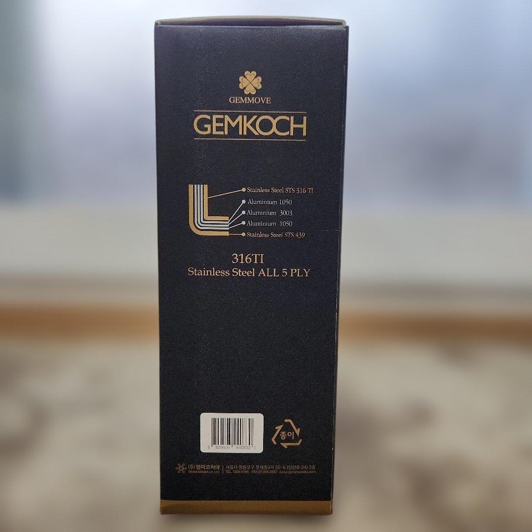 【新品】　GEMKOCH（ジェンクック）24cmプレミアムクックウェア鍋