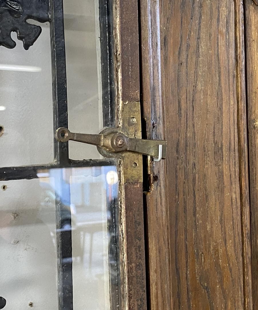 フランス アンティーク Iron Double Door ドア テーブル - メルカリ