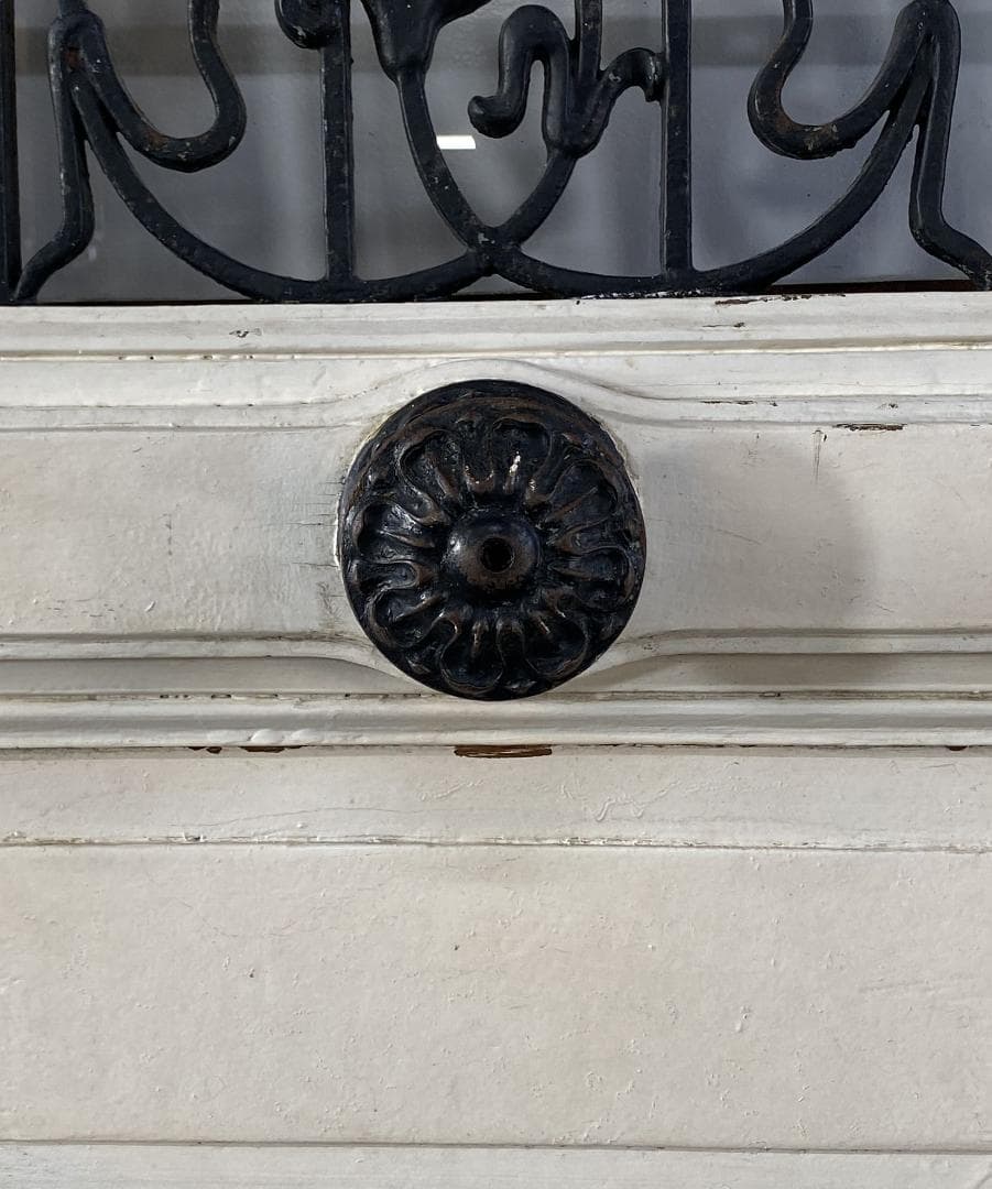 フランス アンティーク Iron Double Door ドア テーブル - メルカリ