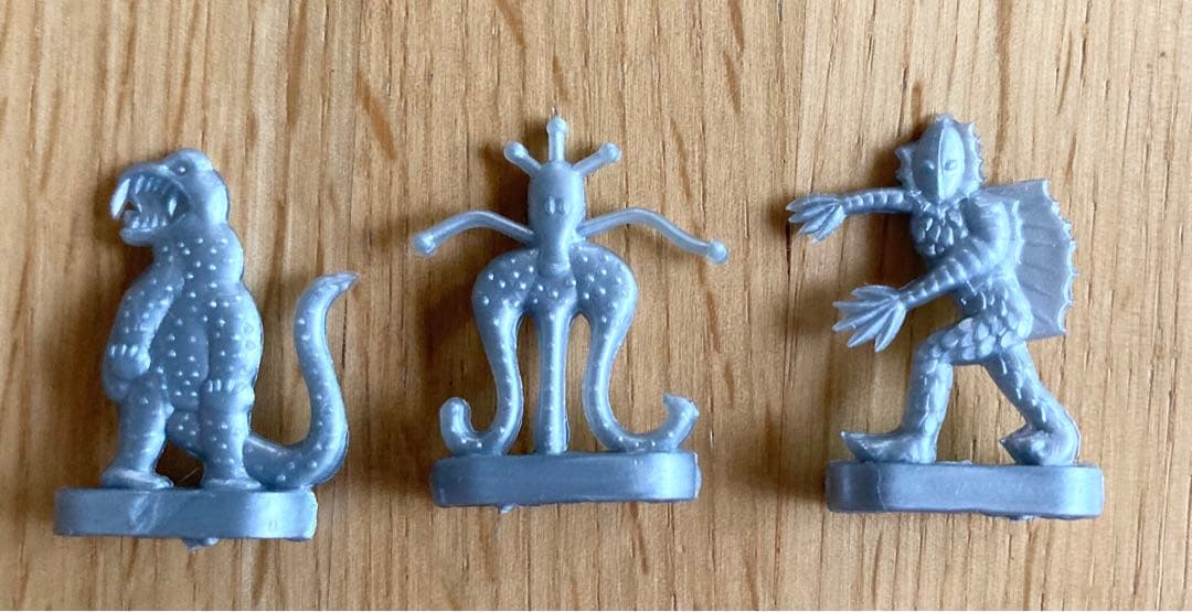 コリス フエラムネ おまけ おとこの子用 食玩 ペラ怪獣 台座怪獣 怪獣