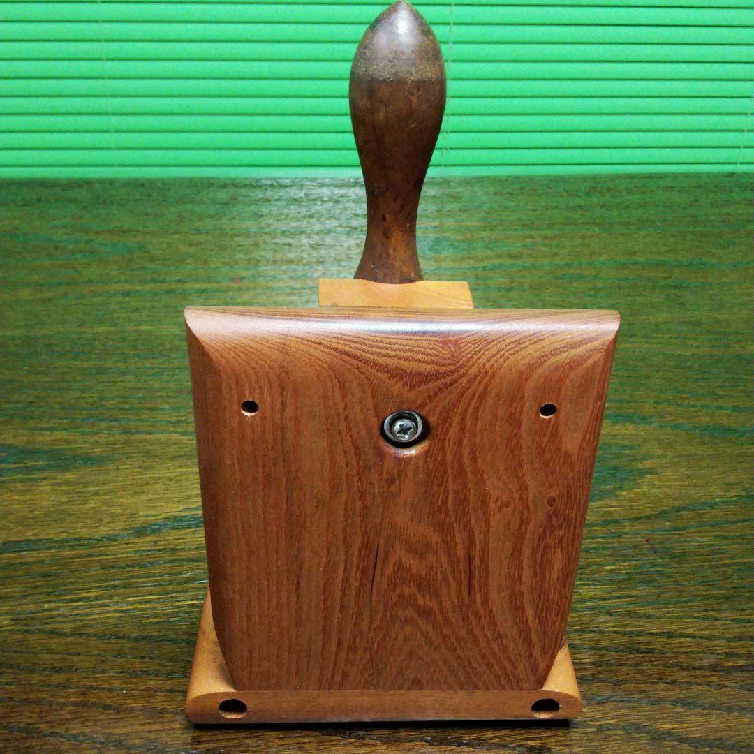 ２★一品物欅板台座の学校の鐘ハンドベルマリンベルカウベル駄菓子屋の呼び鈴