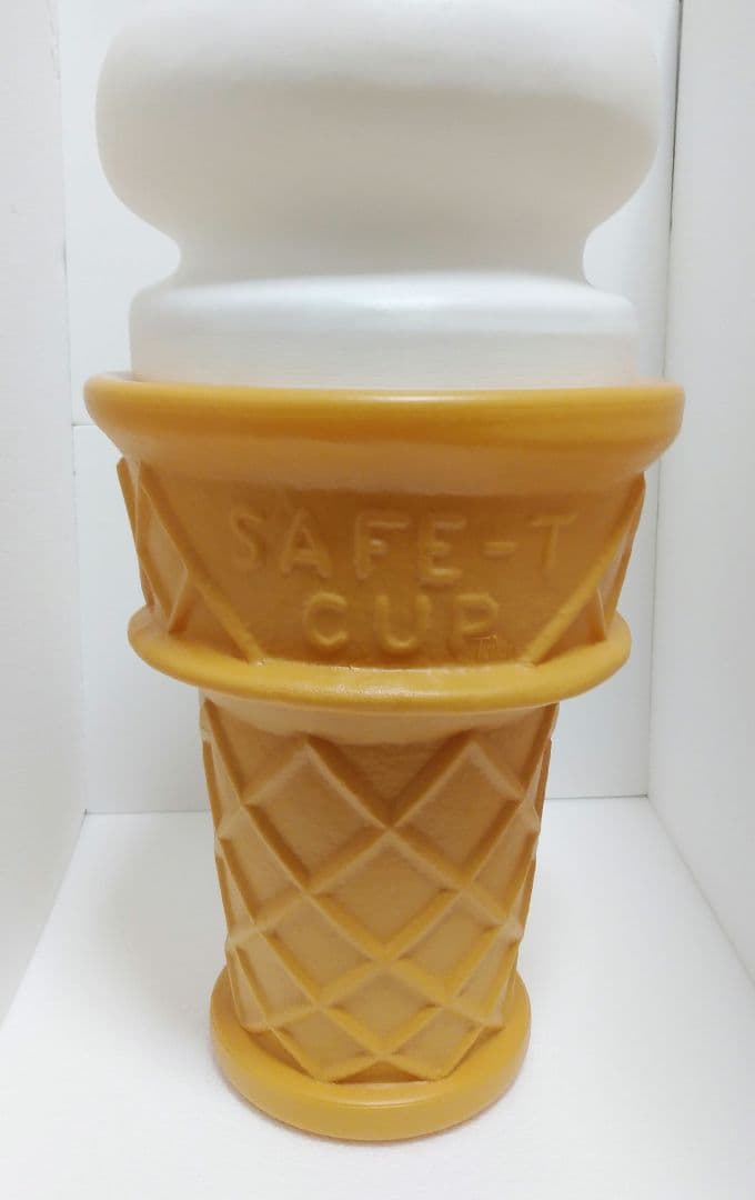 ソフトクリーム日本歴代最高❤︎昭和ソフトクリーム最高峰1987年試作日本製品！