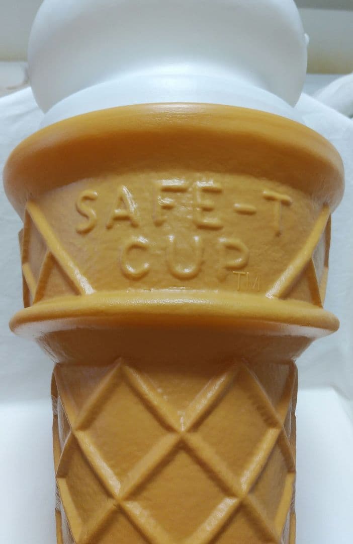 ソフトクリーム日本歴代最高❤︎昭和ソフトクリーム最高峰1987年試作日本製品！