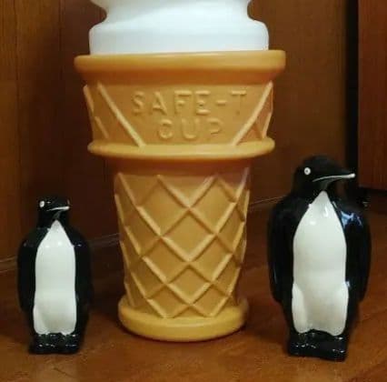 ソフトクリーム日本歴代最高❤︎昭和ソフトクリーム最高峰1987年試作日本製品！