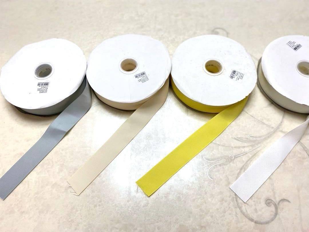 グログランリボン　38mm 21色　ロール　まとめ売り